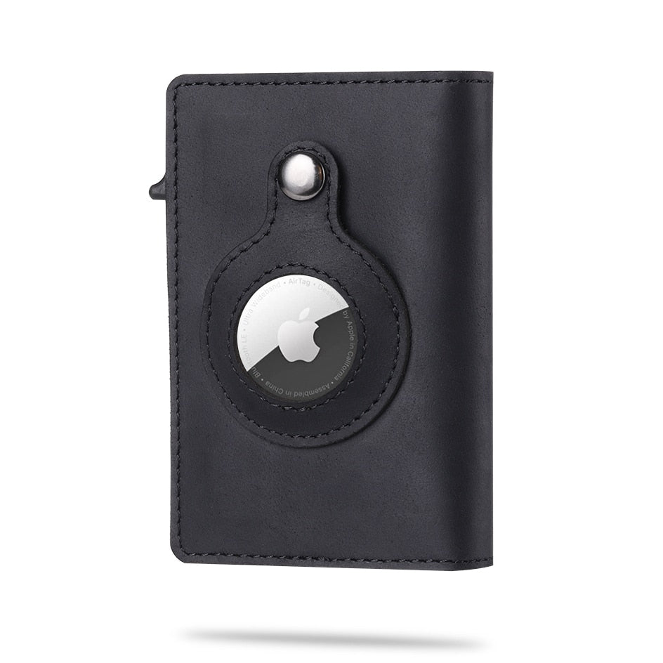 Smart Leather Air Tag Wallet