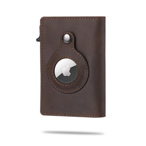 Smart Leather Air Tag Wallet