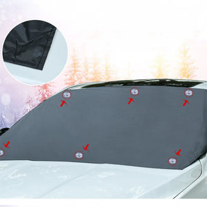 Car Windshield Snow Sun Shade Cover Magnetic