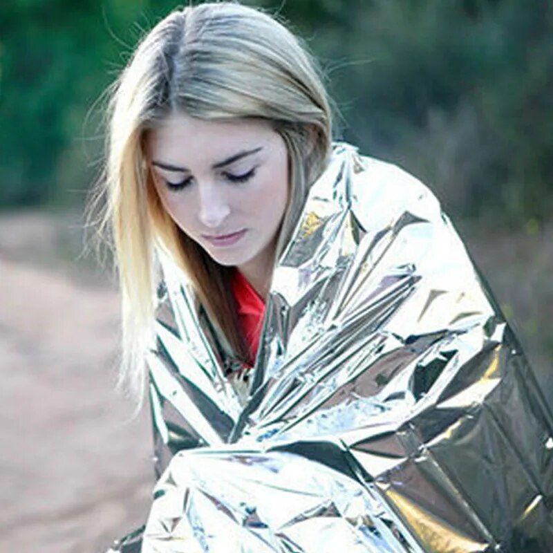 Emergency waterproof survival blanket