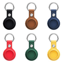 Load image into Gallery viewer, Leather Air Tag Keychain