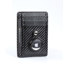 Load image into Gallery viewer, Slim Air Tag Wallet PU Leather