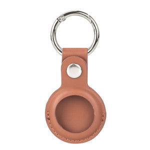 Leather Air Tag Keychain