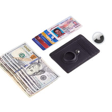 Load image into Gallery viewer, Slim Air Tag Wallet PU Leather