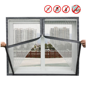 Window Mosquito Zippered Net