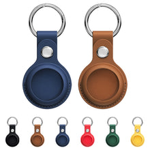 Load image into Gallery viewer, Leather Air Tag Keychain